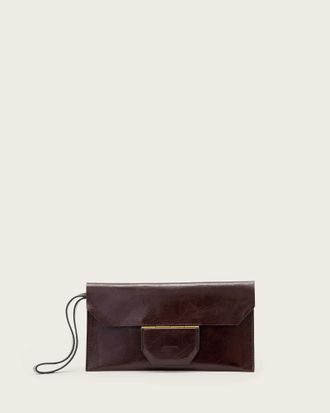 AllSaints Ursa Leather Coin Purse