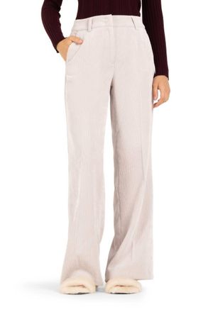 Cambio Amelie Cord Pants In Blush Greige