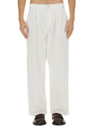 Moschino Regular Fit Cotton Denim Jeans