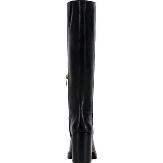 Vince Camuto Gibi Wide Calf Knee High Boots Black VC-GIBI2 Womens