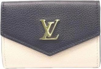 Louis Vuitton Tweedehands leren portemonnees - Dames - Vintage Accessoires - Beige - ONE Size - Vintage