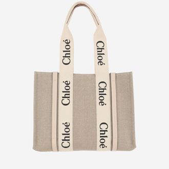 Chlo&eacute; Grey Woody Tote Bag