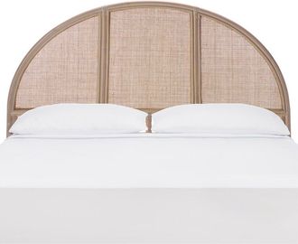 Safavieh Kurumi Rounded Rattan Headboard