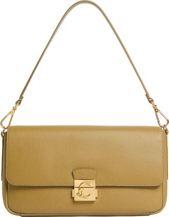 Coccinelle C-Me Lock Large Bag In Seagrass