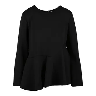 Meimeij Mujer, Blusas y Camisas, Negro, Talla: S