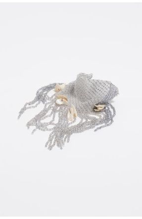 Bimba & Lola Mother-Of-Pearl Tassel Bracelet in Silver at Nordstrom