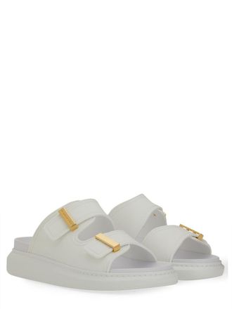 Alexander McQueen Oversize Hybrid Sandal - White
