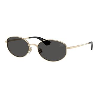 Burberry Ladies Black Rectangular Sunglasses BE3169 110987