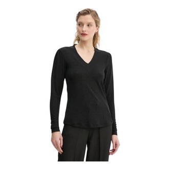 Bruuns Bazaar Maglia a maniche lunghe - - Tops - Donna - Nero - XS