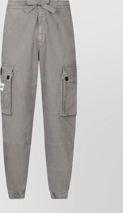 Dolce & Gabbana cotton regular-fit wide-leg cargo trousers
