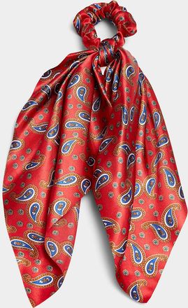 Simons Womens Paisley scarf scrunchie