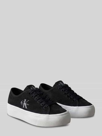 Calvin Klein Sneaker mit Logo-Details in BLACK, Gr&ouml;&szlig;e 36