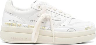 Premiata Micol 7010 Sneakers - Dames - Sneakers - Wit - 40 EU - Leer - Schoenen