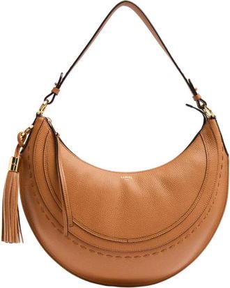 Lancel Bolso Hobo M Zip - Bags - Mujer - Marr&oacute;n - ONE SIZE