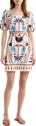 Cleobella Mariana Mini Dress In Liliana Print