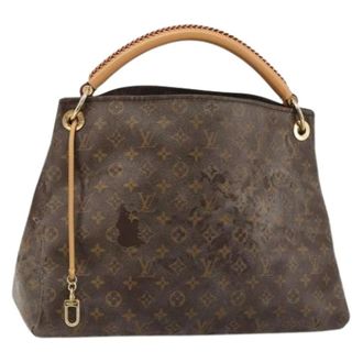 Louis Vuitton Pre-owned Vintage Monogram Schoudertas - Dames - Pre-owned - Bruin - Maat: ONE Size