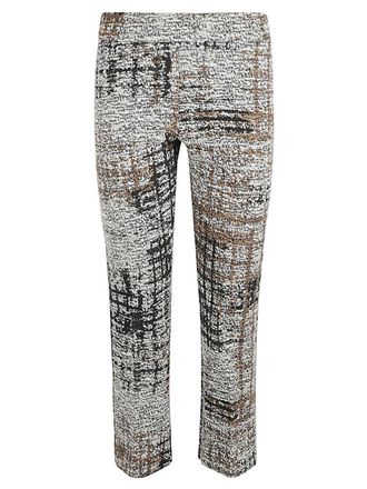 Avenue Montaigne Womens Cotton Blend Trousers
