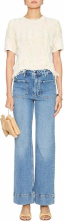 Ulla Johnson Rumi Cotton Blend Top In Pristine