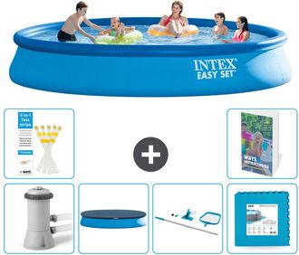 Intex Piscina Easy Set Redonda - 457x84 Cm - 7-piezas S191