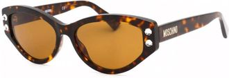 Moschino Ladies Brown Cat Eye Sunglasses MOS109/S 0086/70 55