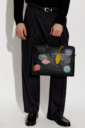 Paul Smith Leather Bag, Mens, Black