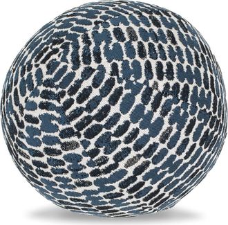 Elaine Smith Thumbprint Indoor & Outdoor Woven Accent Orb Pillow in Aruba at Nordstrom, Size 12X12