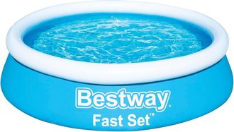 Bestway Piscina Tonda Autoportante Con Anello Fast Set 57392