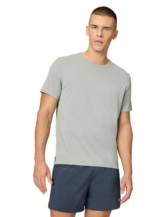 Nike Nike Mens M Nk Df Uv Miler Ss, Grey Fog/Particle Grey/Reflective Silv, DV9315-098, S
