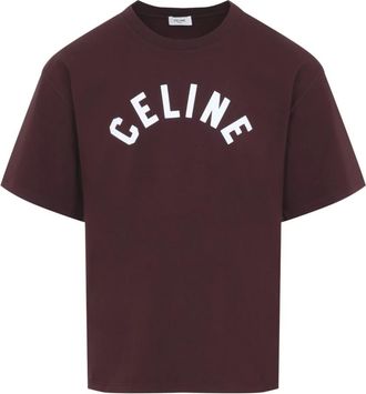 Celine Camiseta Relajada - Tops - Hombre - Rojo - L