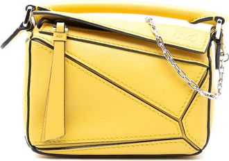 Loewe Pre-owned Loewe Nano Calfskin Puzzle Satchel Ladies MMPM1G0RO42P8UYF