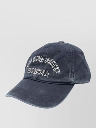Golden Goose journey baseball cap cotton twill venice