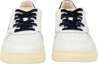 Autry Multicolour Smooth Leather Velvet Accent Sneakers