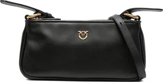 Pinko Rectangle Leather Shoulder Bag