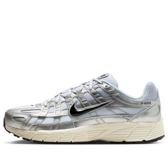 Nike P-6000 White Metallic Silver Flat Silver CD6404-105