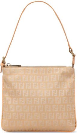 Fendi Pre-owned Fendi Zucchino Canvas Shoulder Bag Ladies K2RRKH2P6PX1VRYK