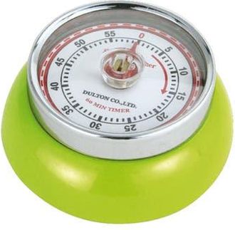 Zassenhaus Magnetic Retro 60 Minute Kitchen Timer, 2.75-Inch in Kiwi at Nordstrom