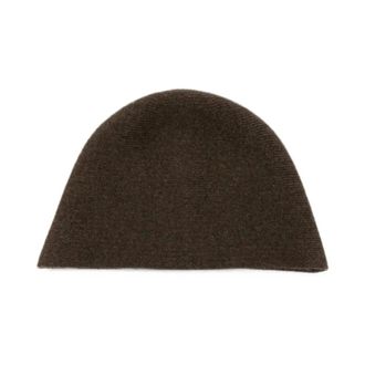 Uma Wang Beanies - Accessories - Mujer - Marr&oacute;n - L