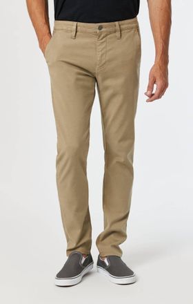 Mavi Milton Slim Straight Chino Pants In Beige Luxe Twill