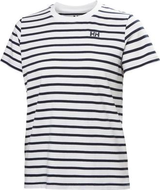 Helly Hansen Core Graphic T-Shirt 2.0 T-Shirt f&uuml;r Damen | wei&szlig;/grau