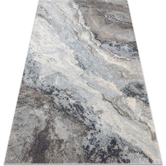 RugsX Tappeto fusion 9613 grigio chiaro / grigio scuro - Marmo, moderno, astratto grey 80x150 cm