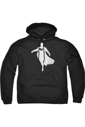 Gildan Batman V Superman Superman Silhouette Adult Pull Over Hoodie / Hooded Sweatshirt