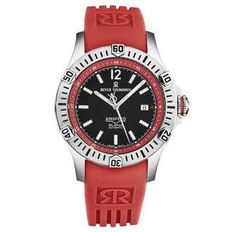 Revue Thommen Air speed Automatic Black Dial Mens Watch 16070.4636