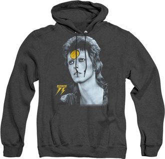 Gildan David Bowie Golden Bowie Adult Heather Hoodie