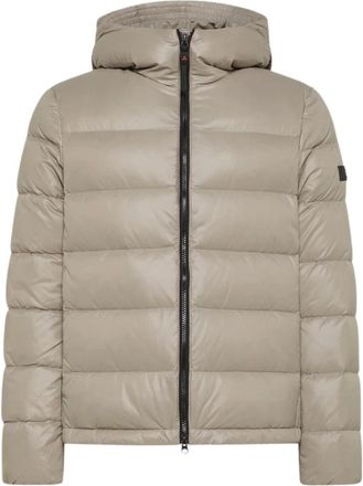 Peuterey Winter Jackets, male, Beige, M, Honova LKS Linear 04