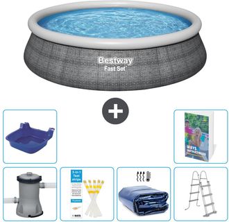 Bestway Piscina Bestway Fast Set Redonda - 457x107 Cm - 7-piezas S492