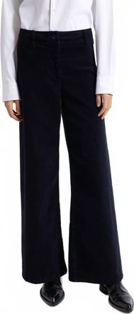 Nili Lotan Megan Corduroy Pants In Black