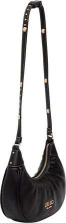 Liu Jo Hobo Bag - Dames - Schoudertassen - Zwart - ONE Size - Leer - Tassen