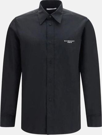 Givenchy STAMP COTTON SHIRT Size: 42, colour: BLACK