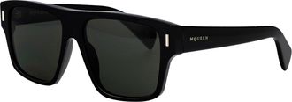 Alexander McQueen Mens Sunglasses Am0550s Black Acetate