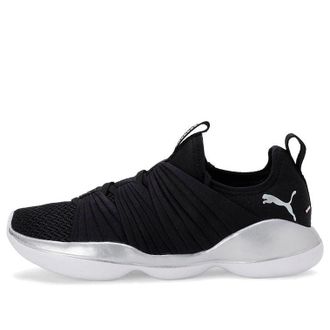 Puma (WMNS) PUMA Flourish Low Top Black/Silver/White 192337-05